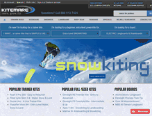 Tablet Screenshot of kitemare.com